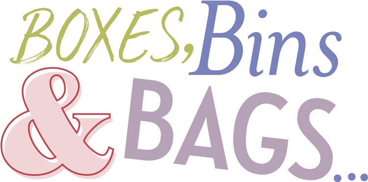 Boxes, bins and bags