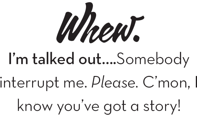 I'm talked out..who's next?