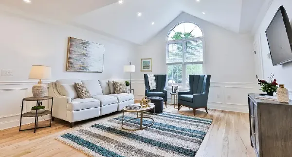 Laurel Circle Bridgewater | Cottage Home Living Room