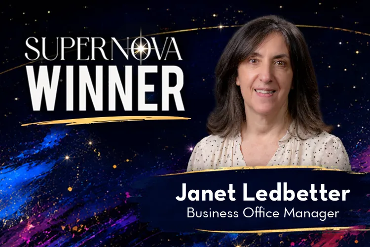 2026 Business Office Manager Supernova Award: Janet Ledbetter